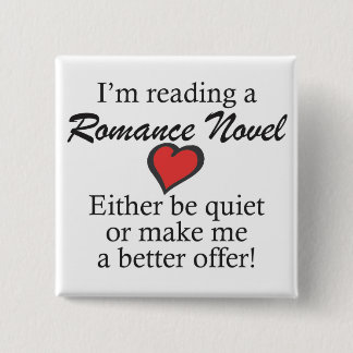 "私を、私読んでいます"ボタンを妨げないで下さい 缶バッジ