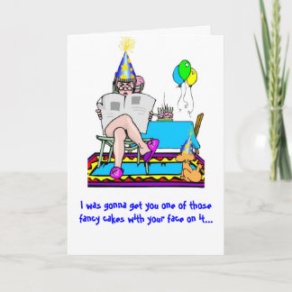 私を…誕生日かんで下さい カード