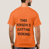 私を…販売しないで下さい Tシャツ (裏面)