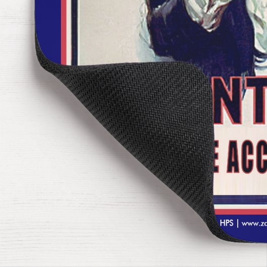 "私を"責任がある握りなさいことを米国市民言います マウスパッド (コーナー)