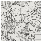 私を#2着色して下さい ファブリック (クローズアップ)