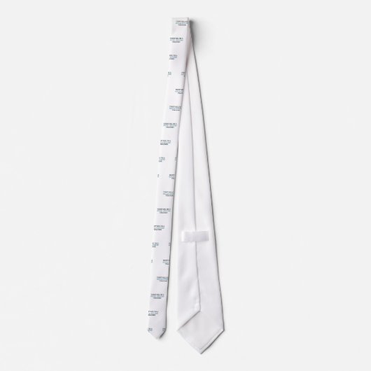 私を、I " m社会科の先生信頼して下さい ネクタイ (裏面)