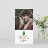 私をElfieのクリスマスを取ることを許可して下さい シーズンカード (スタンド正面)