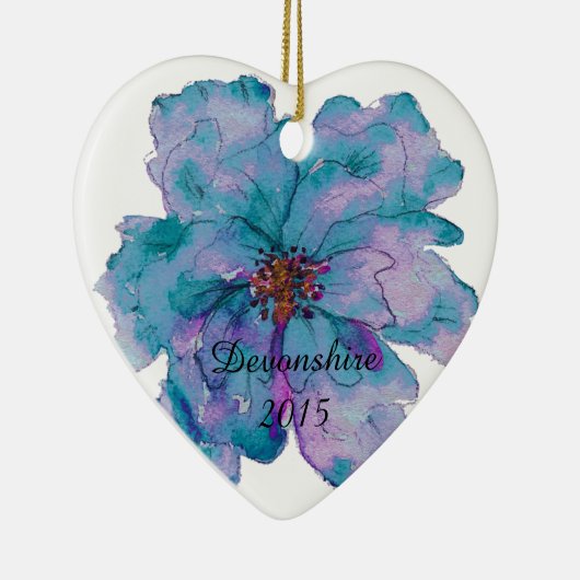 私をGracieの壮大なクリスマス絵を描いて下さい セラミックオーナメント (右)