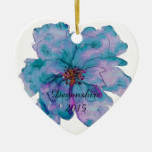 私をGracieの壮大なクリスマス絵を描いて下さい セラミックオーナメント (正面)