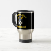 私をImドラマー信頼して下さい トラベルマグ (正面左)