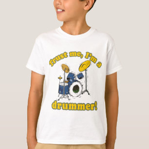 私をImドラマー信頼して下さい Tシャツ