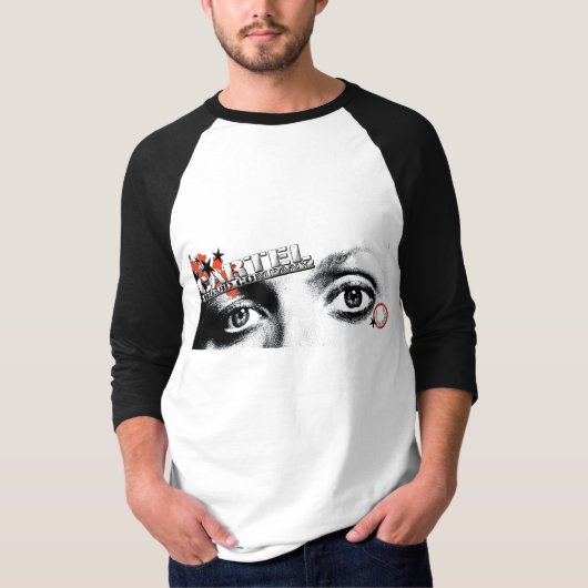 私をjersy Tシャツ見て下さい Tシャツ (正面)