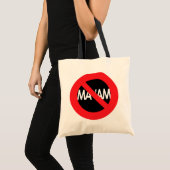 !! !!! 私をMa*aMと !電話して下さい!! 有用なトート トートバッグ (正面(商品))