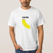 私をMacと電話して下さい Tシャツ (正面)