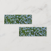 私をNotsのしおりの名刺忘れて下さい スキニー名刺 (正面/裏面)