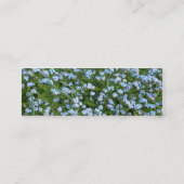 私をNotsのしおりの名刺忘れて下さい スキニー名刺 (裏面)