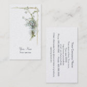 私をnotsのヴィンテージの名刺忘れて下さい 名刺 (正面/裏面)