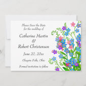 私をNotsの庭の保存日付の招待忘れて下さい セーブザデート (裏面)