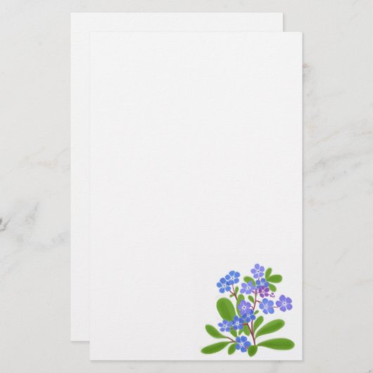 私をNotsの文房具忘れて下さい 便箋 (正面/裏面)