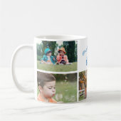 私をNotsの祖母の写真のコラージュ忘れて下さい コーヒーマグカップ (左)