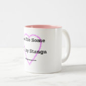 私をShelby Stangaのマグlove ツートーンマグカップ (正面右)
