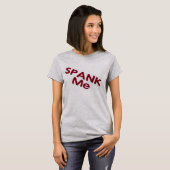 私をTシャツ平手で打って下さい Tシャツ (正面フル)