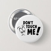 私をtouchしないで、私にナイエアンをラーク、ブリフヴァン私のaf 缶バッジ (正面&裏面)