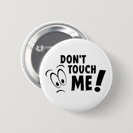 私をtouchしないで、私にナイエアンをラーク、ブリフヴァン私のaf 缶バッジ (正面&裏面)