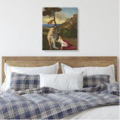 私をTouchしない(Tititian) キャンバスプリント (インサイチュ (寝室))