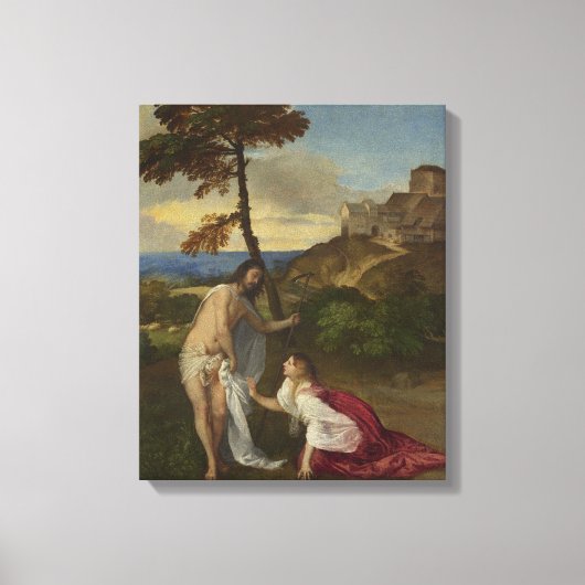 私をTouchしない(Tititian) キャンバスプリント (正面)