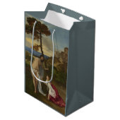 私をTouchしない(Tititian) ミディアムペーパーバッグ (正面アングル)