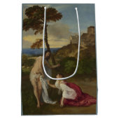 私をTouchしない(Tititian) ミディアムペーパーバッグ (裏面)