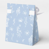 私エレガントがブライダルシャワーする前に何か青 フェイバーボックス (裏面サイド)