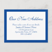 私エレガントたちの新し縁どいアドレス ポストカード (正面)