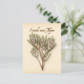 私カスタマイズはお仕事用はがき ポストカード (スタンド正面)