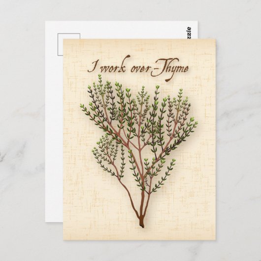 私カスタマイズはお仕事用はがき ポストカード (正面/裏面)