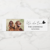 私カスタムたちは愛想が尽き結婚ない ペットボトルラベル (シングルラベル)