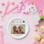 私カスタムたちは愛想が尽き結婚ない ペーパープレート (パーティー)