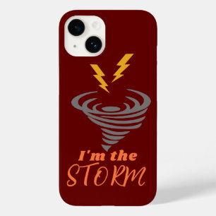 私カスタムは嵐の女性のエンパワーメントIphoneケース Case-Mate iPhone 14ケース