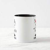私カスタムは2つのスカイテリアが大好き マグカップ (中央)