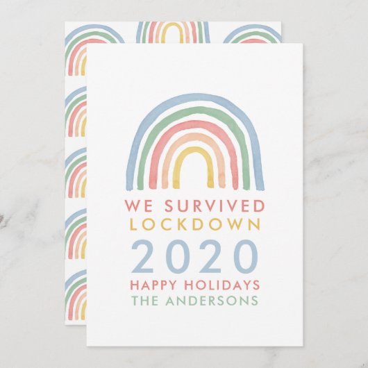 私カラフルたちはロックダウ生き延びン (正面/裏面)