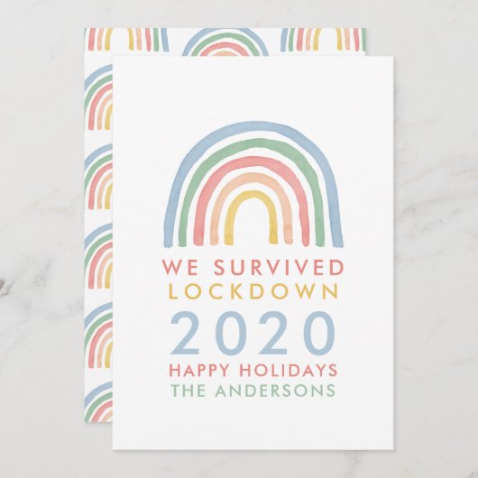 私カラフルたちはロックダウ生き延びン (正面/裏面)