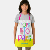 私カラフルはタイポグラフィの名前を作るのが大好き エプロン (インサイチュ)