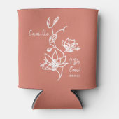 私カラフルは素朴乗務員のブライダルパーティ 缶クーラー (正面)