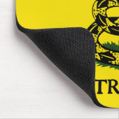 私ガズデンの旗で踏まないで下さい マウスパッド (コーナー)