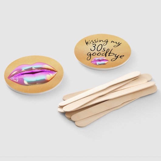 私キスをするの「30s」さよなら ハンドファン (組立なし)