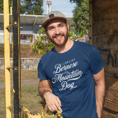 私クールはベルネーゼの山犬が好きパーソナライズされた トライブレンドＴシャツ