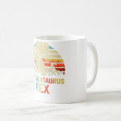 私クールは小さな恐竜の髭をおもしろい持ったペットを育てる コーヒーマグカップ (正面右)