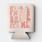 私クールは花嫁の私だパーソナライズされた 缶クーラー (裏面)