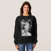 私サタンを窒息させる スウェットシャツ (正面フル)