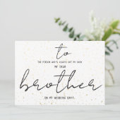 私シンプルの結婚式の日に兄に名前を追加 (スタンド正面)