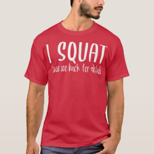 私スクワット戻る詳細のジムトレーニングWeightli Tシャツ