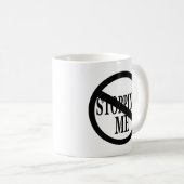 私ストップのマやる気を起こさせるグ コーヒーマグカップ (正面右)