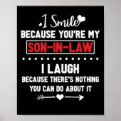 私スマイルはあなたは義理の息子が笑うので ポスター (正面)